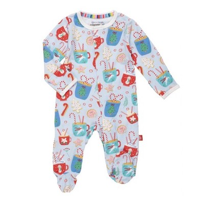 Magnetic Me Wake Me Up Before You Cocoa Magnet Close Modal Footie Size Newborn