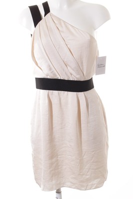 BCBGENERATION Minikleid Damen Gr. DE 34 creme-schwarz Elegant