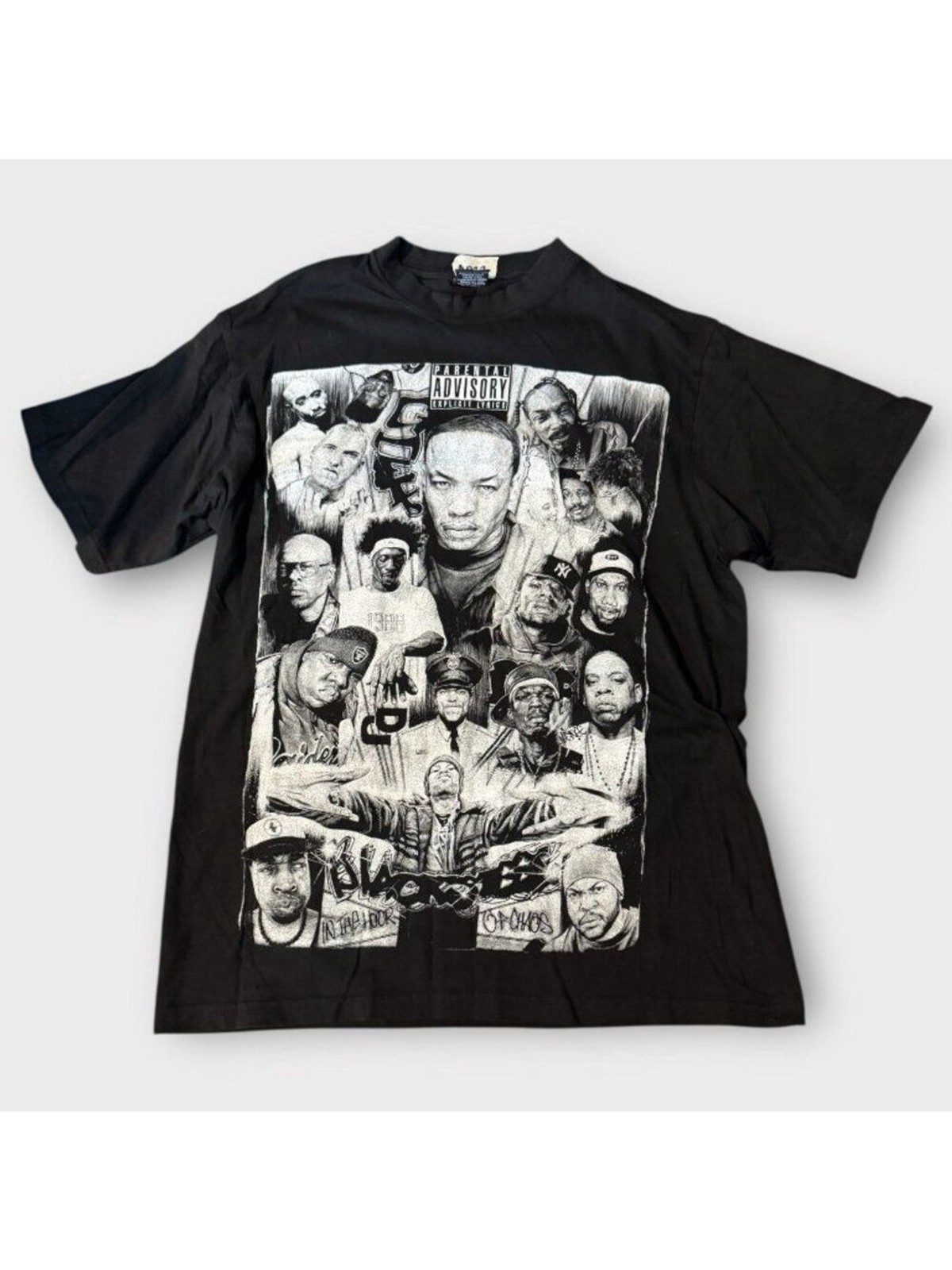 HIP HOP RAPPERS Vintage Urban Old School Tee Tshirt Mens M Y2K Grunge Skate 90s