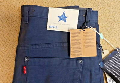 Levi`s Blue Herrenjeans W34 L32, carefully nurtured scinny