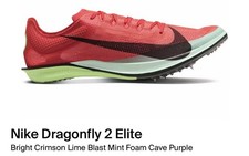 FZ9315-600 Men  s 7.5 Women 9 Nike Dragonfly 2 Elite Zoom X Track  Field Spikes