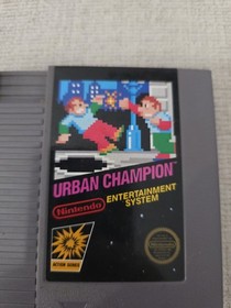 Urban Champion (NES, 1989) 5 Screw Clean Label And Authentic 
