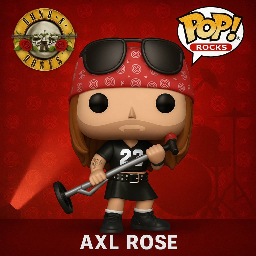 FUNKO POP! Rocks: Music - Guns N Roses Axl Rose Vinyl Figure