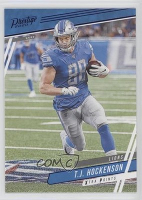 2020 Panini Prestige Xtra Points Blue TJ Hockenson #115 0hd6
