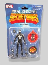 Marvel Legends Secret Wars Spider-Man Black Suit 6 Figure Hasbro 2007 MOC