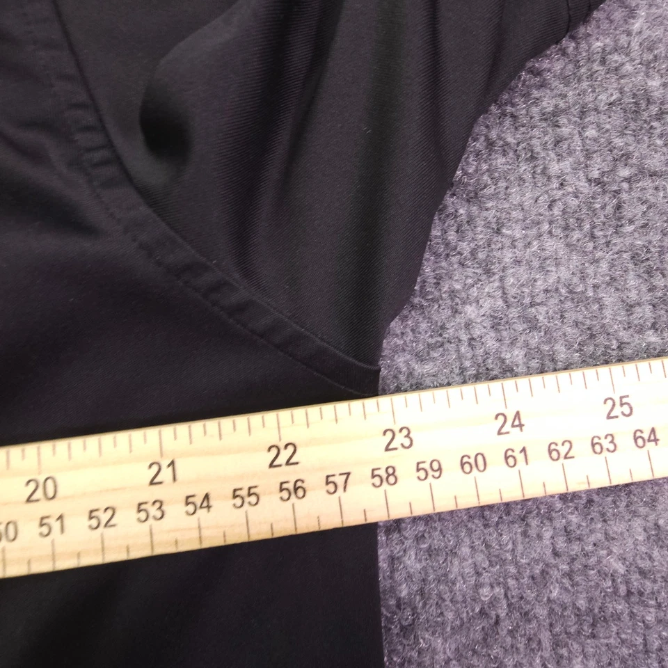 Savage Tacticians Polo Shirt Men's Black Skull Logo Short Sleeve XL Performance - Image 4 of 4