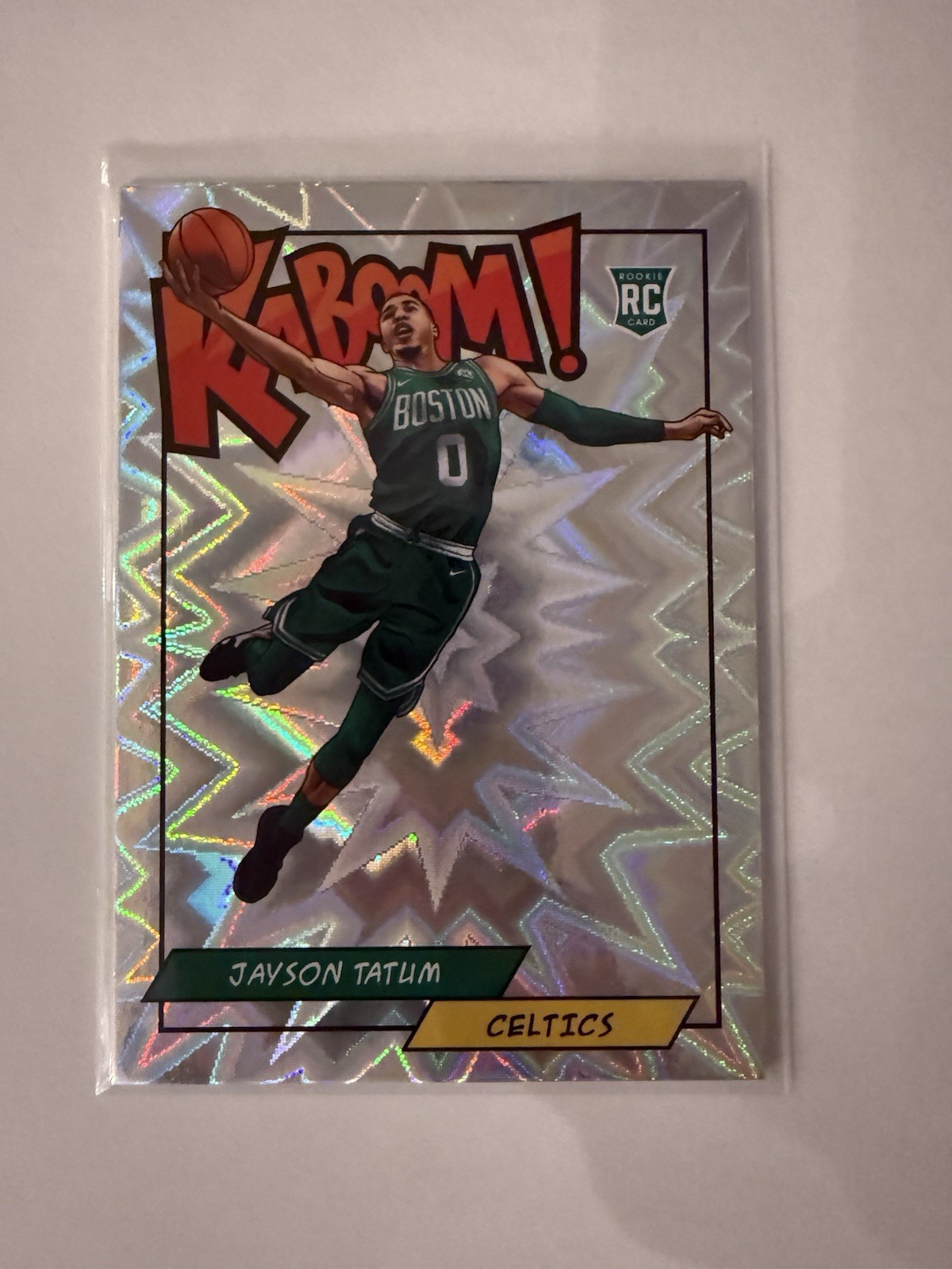 Jayson Tatum 2018 Panini Rewards #K-JT Kaboom! /(SSP) RC