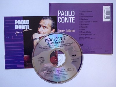 PAOLO CONTE jimmy, ballando VG+/VG (CD Album, Jazz, WEA)