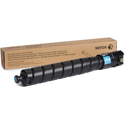 Xerox Genuine Cyan High Capacity Toner Cartridge for VersaLink C8000/C8000W Prin