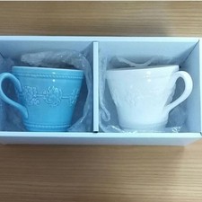 ?WEDGWOOD Cup Pair Set Festivity