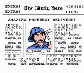 Paperboy - NES [Cartridge Only]