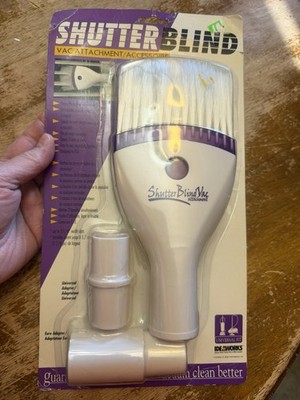 Shutter Blind Vac Accessory Dusting/Cleaning Lightweight Washable IDEA WORKS