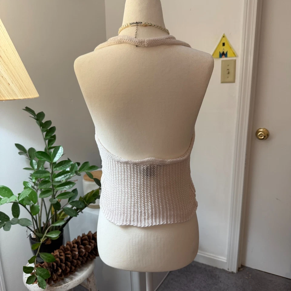 Ralph Lauren Collection Knit Halter Top Women’s Small Made in Italy  - Image 2 of 4