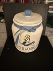 Rae Dunn Disney  "ALICE IN WONDERLAND” Canister Jar with Blue Ribbon & Handle — photo 1