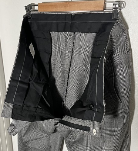 Ralph Lauren LRL Silver Label Wool Cashmere Gray Glen Plaid 2pc Suit 44R (38x30) - Picture 12 of 21