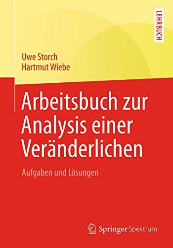Springer Spektrum Arbeitsbuch Zur Analysis Einer Veränderlichen - Image 2