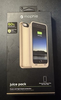 mophie Gold Battery Case High-Impact Protection for iPhone 6s Plus/6 Plus