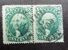 nystamps US Stamp # 31 33 3R1 Used $1500 Rare Pair           M13x3566