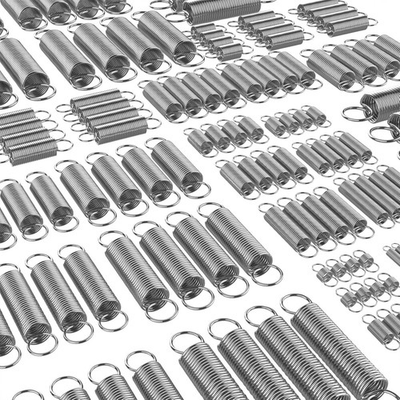 #ad 100 Pcs Extension Springs Assortment Kit 25 Different Sizes Stainless Steel $18.79