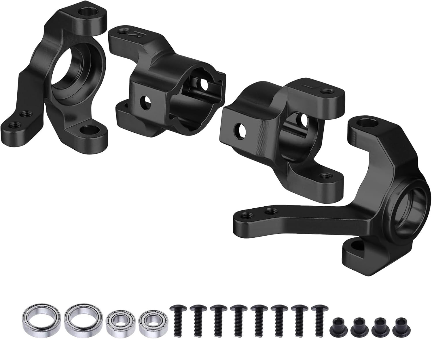 Steering Aluminum Knuckle & C Hub Carrier (L/R) Set for AXIAL SCX10 AX90022 AX90