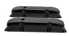 Steel Valve Covers Fits 19581988 Mopar Bb 383-426-440 1-hole Tall Style-black Steel Valve Covers Fits 19581988 Mopar Bb 383-426-440 1-hole Tall Style-black