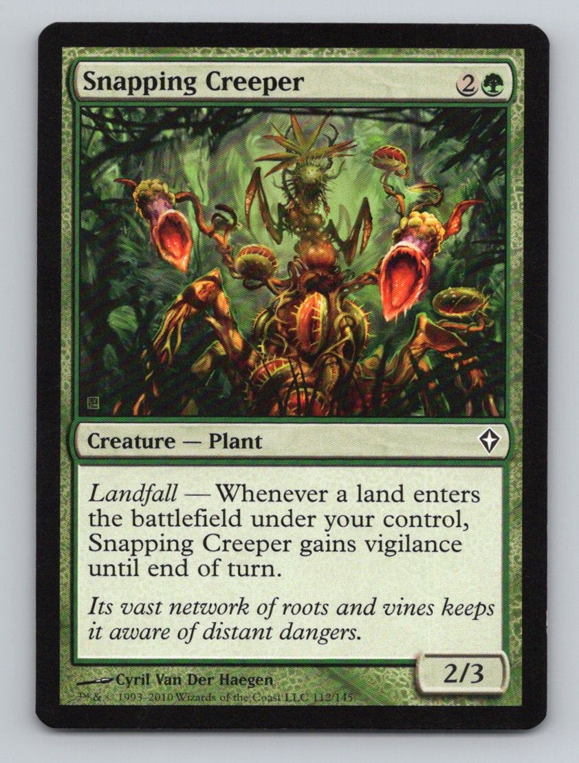 Snapping Creeper C Worldwake 112 NM