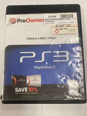 Killzone 3 PS3 PlayStation 3 Game Disc Only Tested