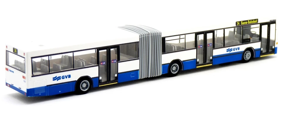 Rietze 76433 MB Mercedes Benz O 405 GN2 Bus GVB Amsterdam Niederlande 1:87 H0 - Bild 2 von 3