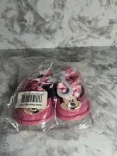 Disney Baby By Disney Store Minnie Mouse Slippers Booties 6-12 Months NWT A9