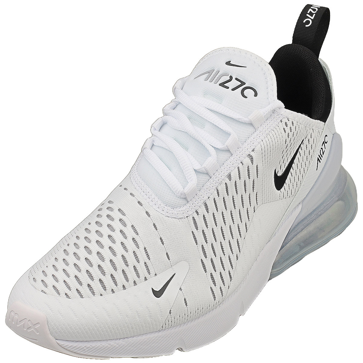 Nike Air Max 270 Mens Fashion Sneakers in White Black - 9.5 Nike Air Max 270 Mens Fashion Sneakers in White Black - 9.5