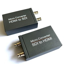 SDI To HDMI Video Converter HDMI To SDI Display Adapter for Camera Laptop PC TV