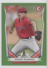 2014 Bowman Draft Green 62/75 Jeremy Rhoades #DP113 0f6