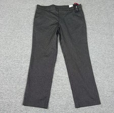 Tommy Hilfiger Pants Mens Size 36x29 Black White TH Flex Stretch City Preppy NEW