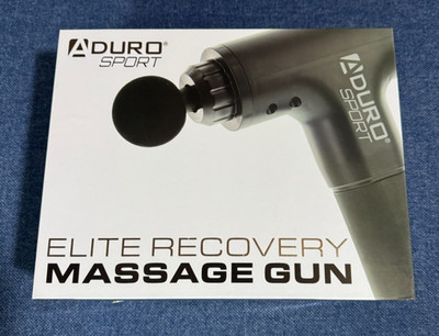 Aduro Sport Elite Recovery Massage Gun, Black  - Open Box, never used!