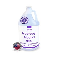 99 Isopropyl Alcohol, USP Grade, 1 Gallon 128 oz 4 Pack