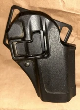 Blackhawk CQC 2100298 Black Belt Worn Holster  2100850 S&W M&P/Sigma 9/40