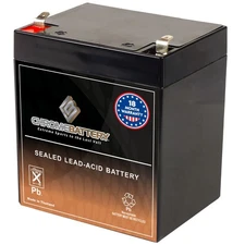12V 6AH Sealed Lead Acid (SLA) Multi-purpose Battery - T2 Terminals  for ZB-12-6