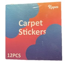 Rug Gripper, Double Sided Non-Slip Rug Pads/Tape Stickers 12 Pcs