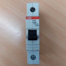 ABB 50A Type C Single Pole MCB C50 S271