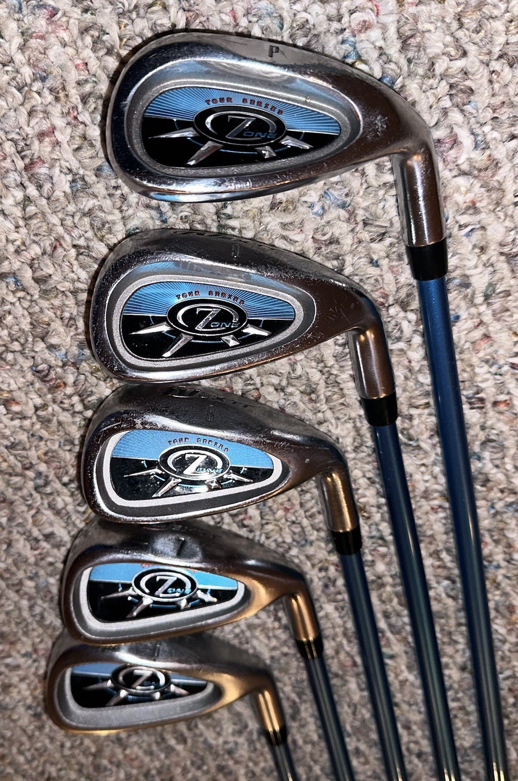 Nextt Zone Tour Series RH Golf Club Set 3W 5H 6-PW Regular Flex Graphite Shafts