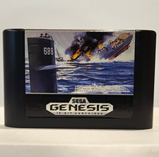 Electronic Arts 688 Attack Sub (Sega Genesis) - Game Cartridge Only - Tested