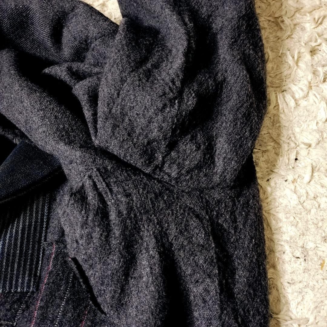 USED JUNYA WATANABE MAN FULLED PATCHWORK TAILORED… - image 13