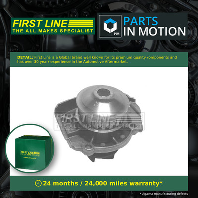 Water Pump fits LANCIA Y10 1.1 89 to 95 Coolant Firstline 46423351 46523351 New