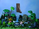 Playmobil 3666 Castle Parts BRACE BROWN BRACKET Kings Medieval Knights Vintage