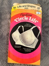 38D Vintage Exquisite Form Circle Lift Inner WF Support Bra P452 NOS