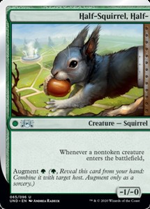 Half-Squirrel, Half- x4 - Unsanctioned - NM-Mint, English - Unsanctioned