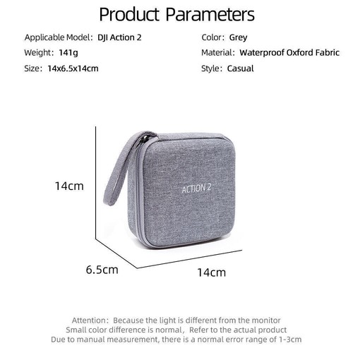 For DJI Action 2 Camera Accessories Carry Case Storage Bag Waterproof Travel US - Picture 5 of 12