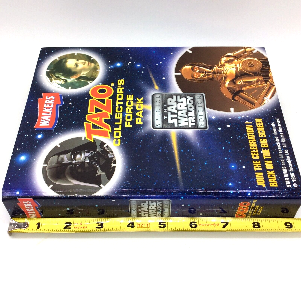 Walkers TAZO COLLECTORS FORCE PACK Binder Star Wars Trilogy