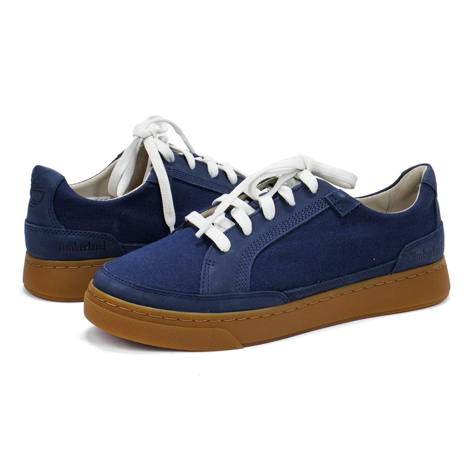 Scarpe da ginnastica casual da donna Timberland Atlanta Earthkeepers in tela blu navy