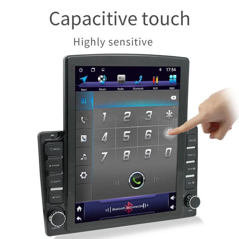 Dispositivo GPS Radio Estéreo Coche Universal10.1"Android 9.1 HD Quad-core 2+32GB Foto 2 de 4